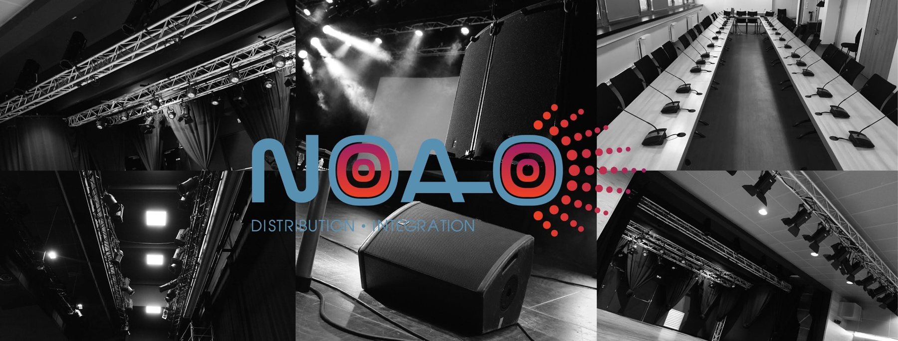 Univers Noa-o : intégration audiovisuelle, sonorisation et conférence