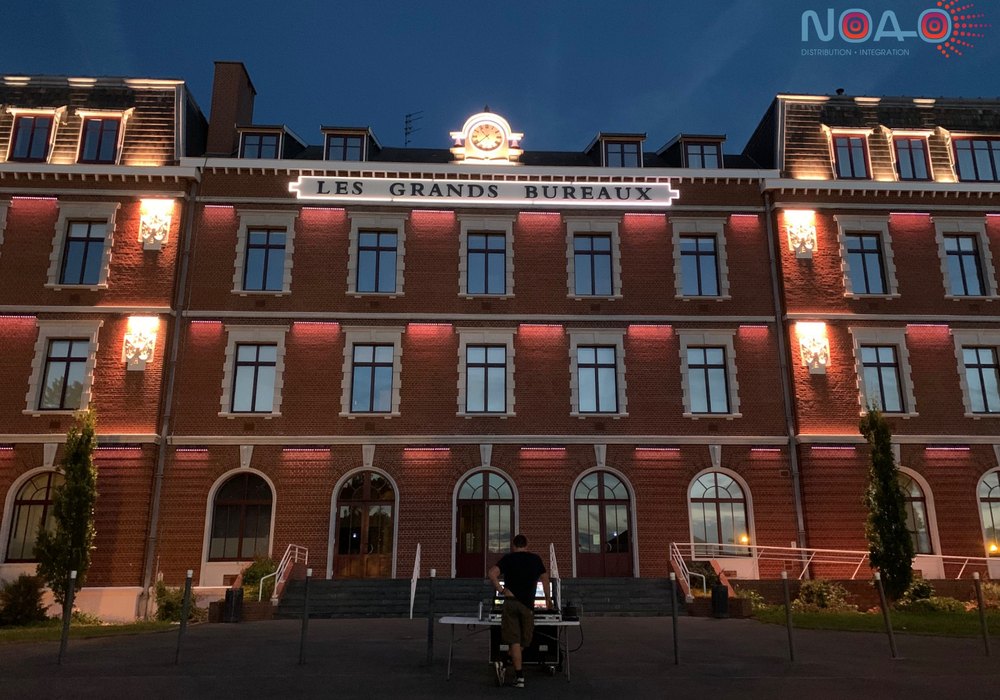 Infrastructure audiovisuelle professionnelle intégrée par Noa-o